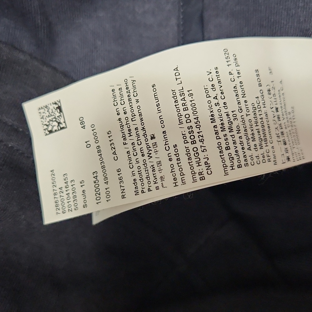 Hugo Boss Dark Blue Performance Jacket - Picture 7 of 7